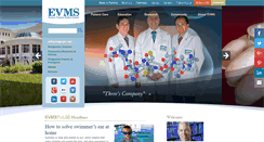 Desktop Screenshot of evms.edu